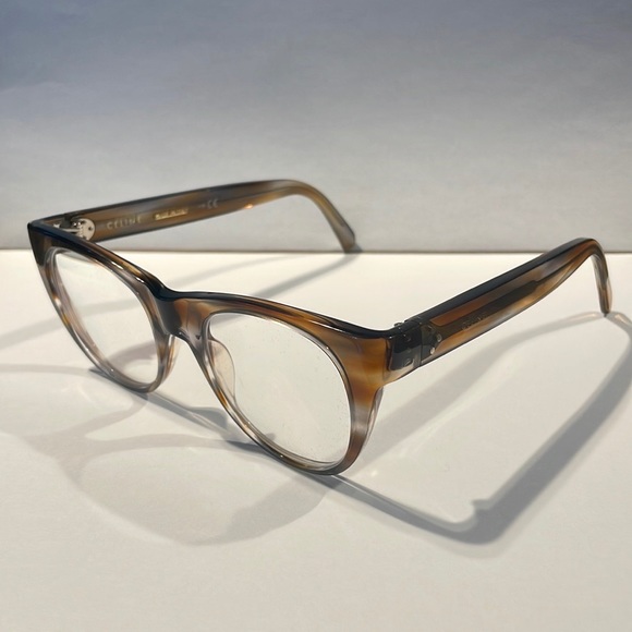 CELINE CL 50019I 055 BROWN HAVANA FRAME EYEGLASSES - Picture 11 of 11